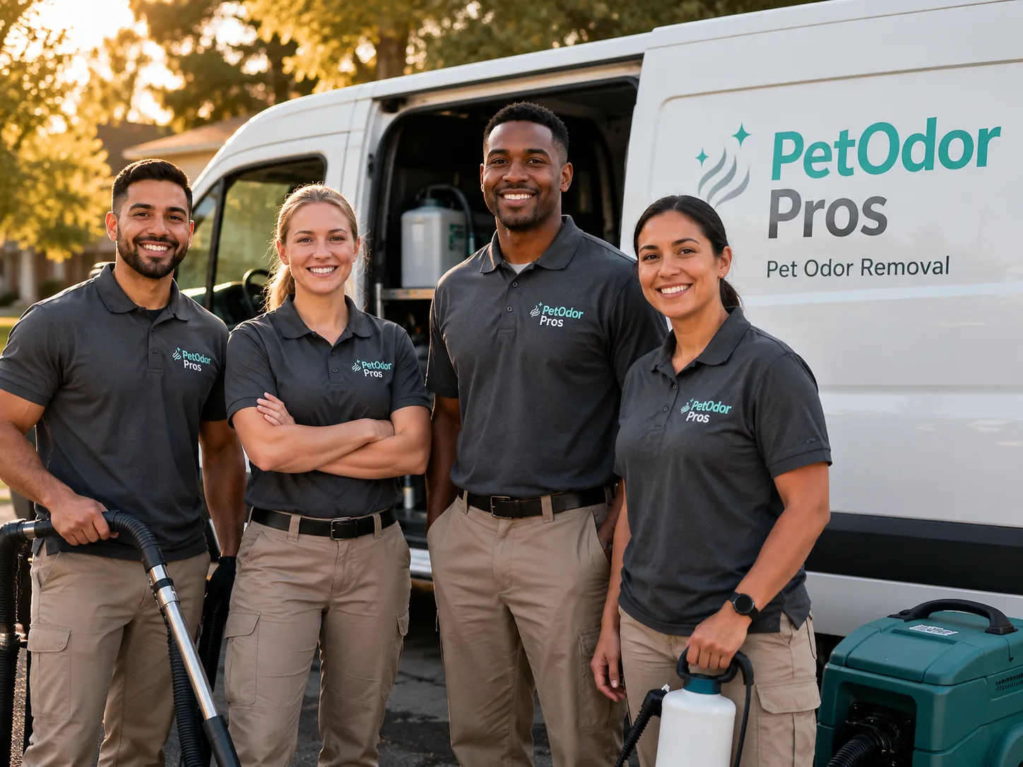 Pet Odor Removal team serving Cloverdale, CA